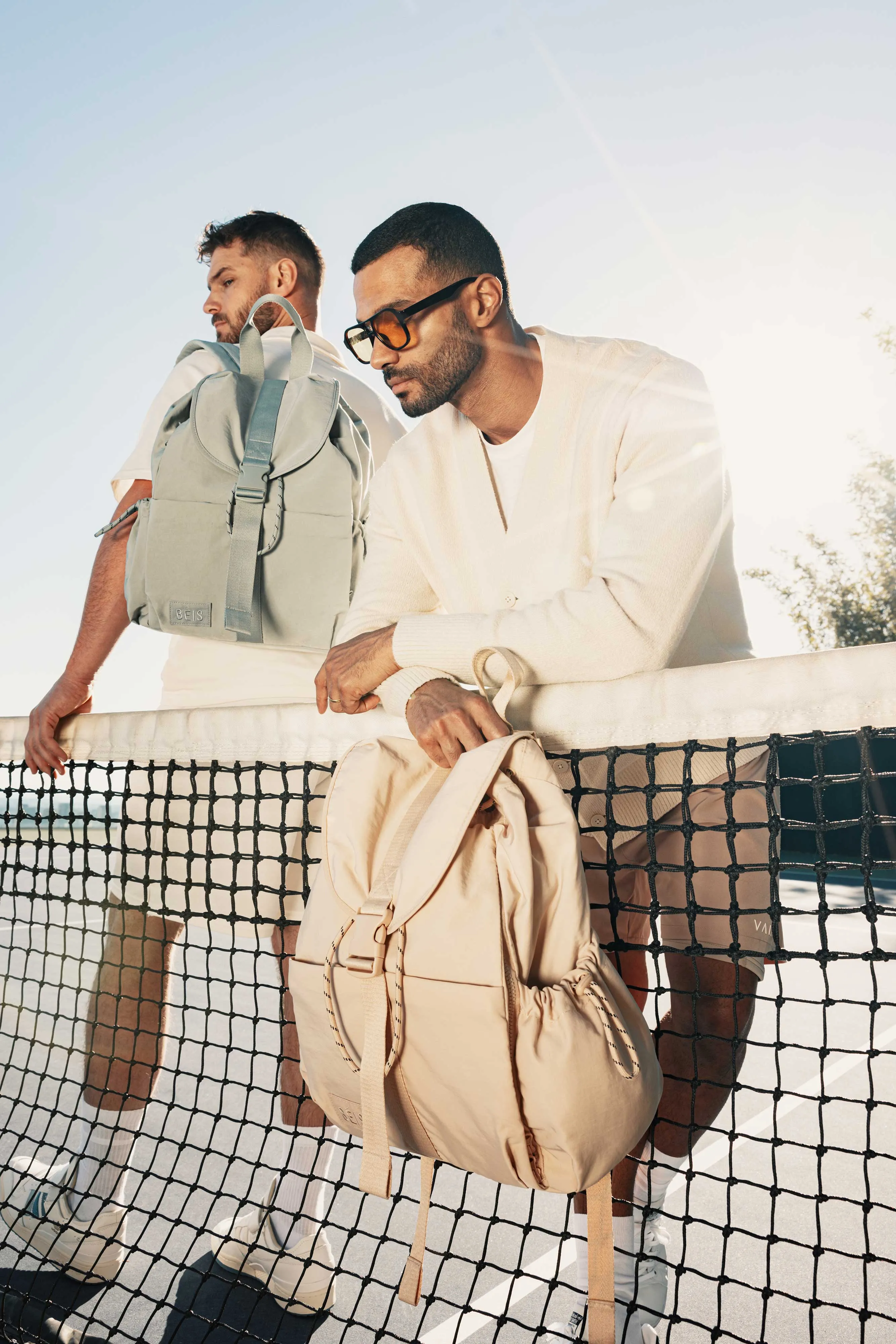 The Sport Backpack in Beige