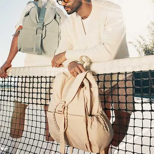 The Sport Backpack in Beige