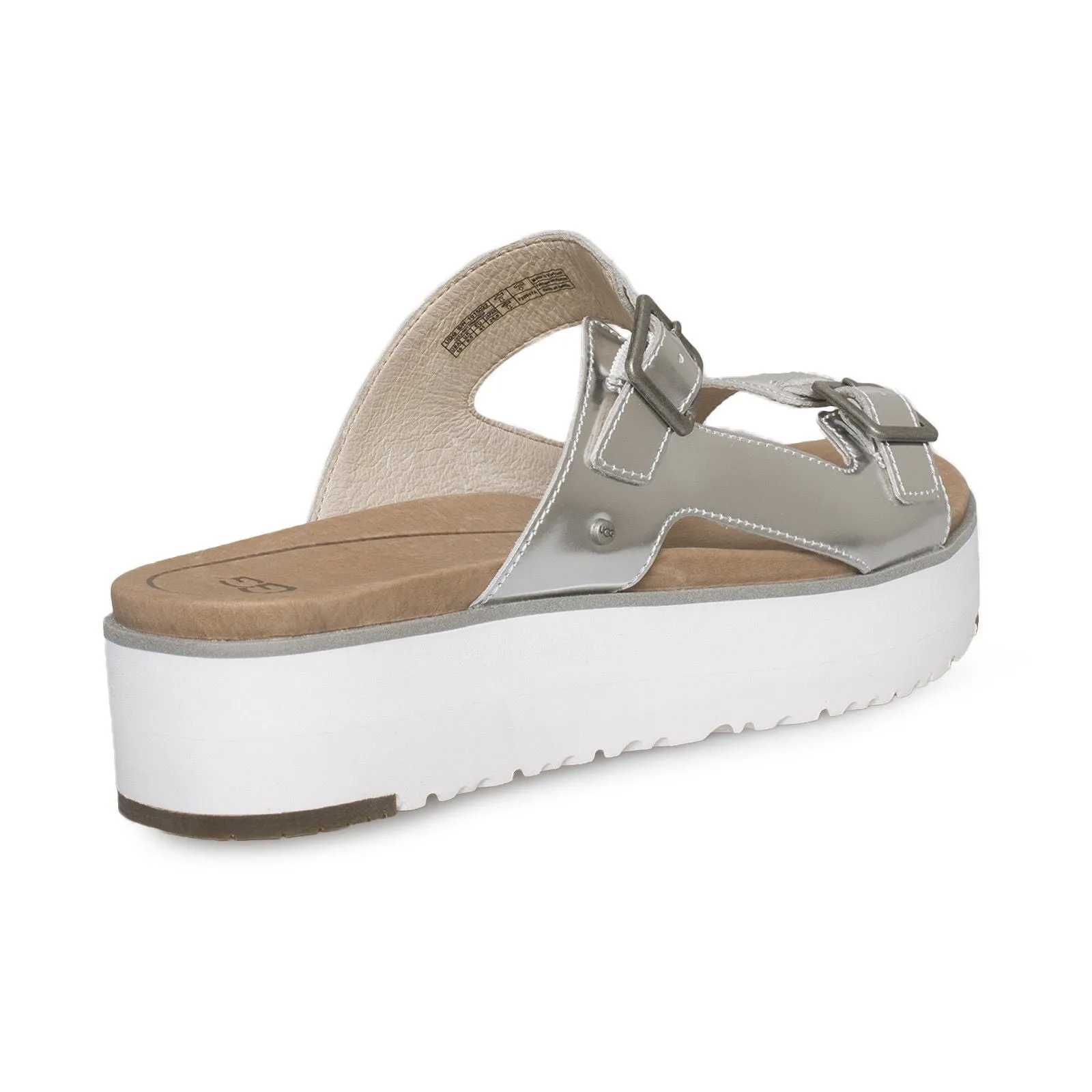 UGG Ardyne Silver Flip Flops