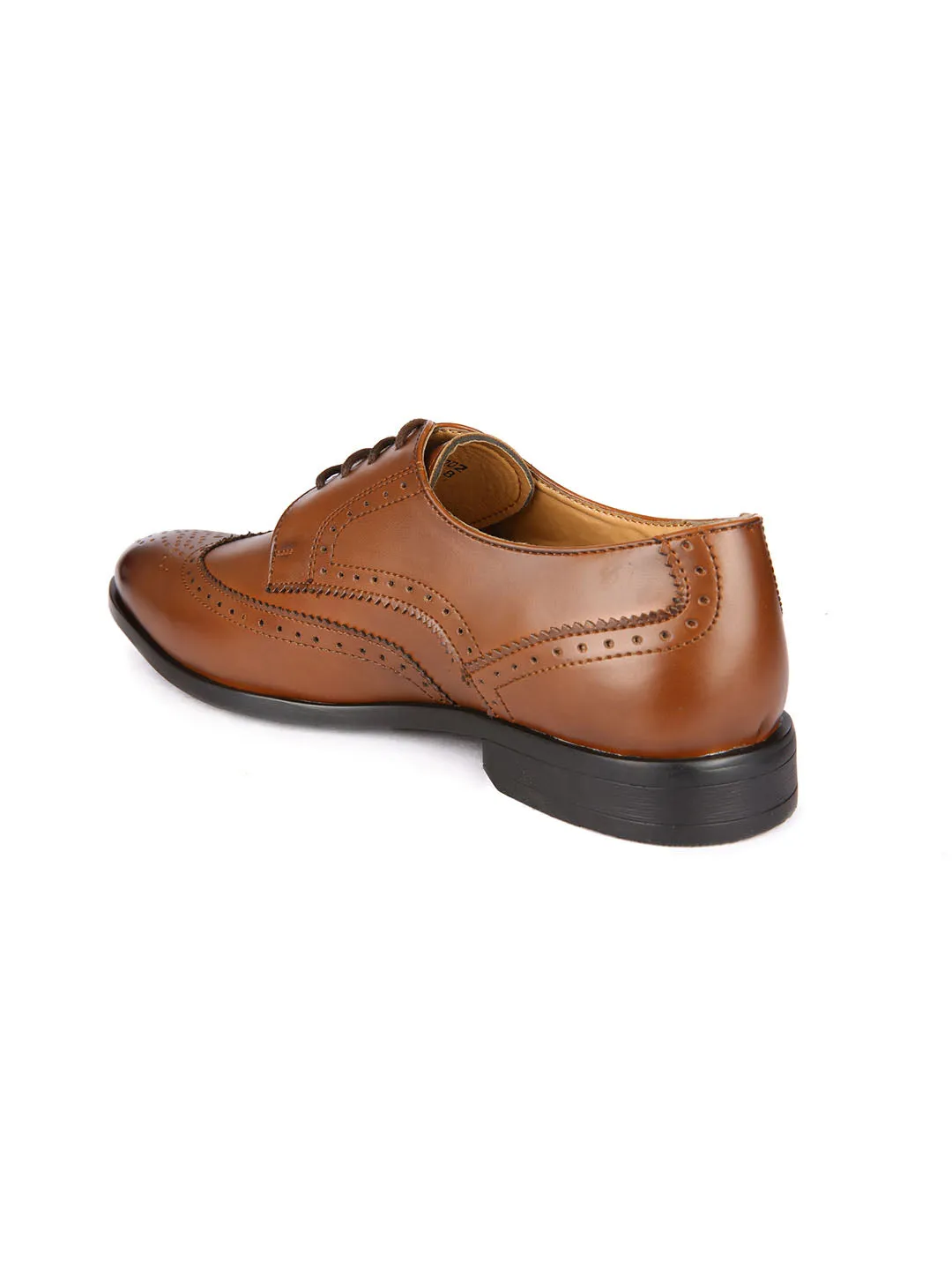 Uptown Tan Brogues